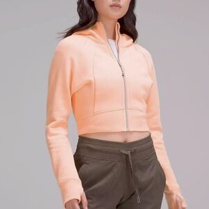 Lululemon Scuba Full Zip Cropped Hoodie